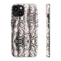 Stylish Snake Print Phone Case – Trendy Design, Tough Protection  Make a bold fashion statement while keeping your phone safe with this sleek and durable snake print case.