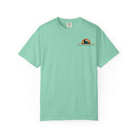 Unisex Cat & Dog Sunset Graphic T-Shirt - Casual Animal Lover Tee