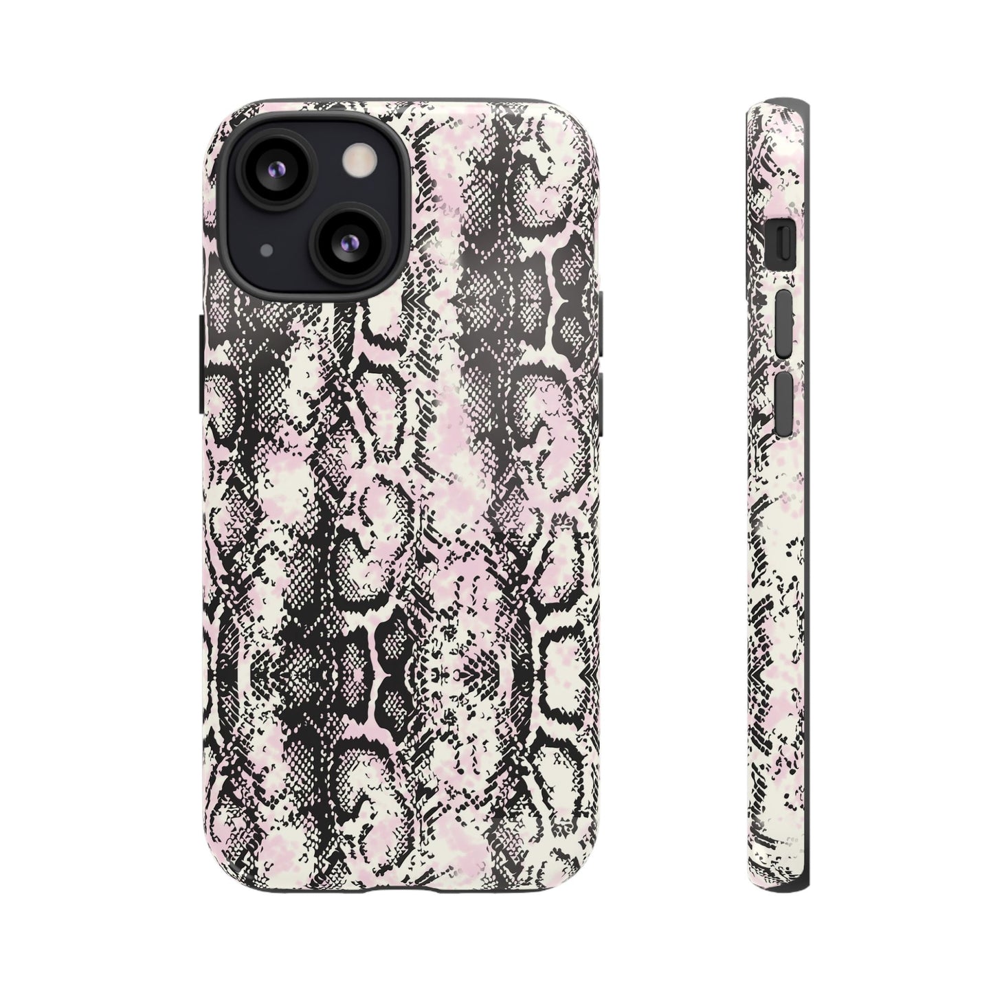 Stylish Snake Print Phone Case - Tough Protection for Trendsetters