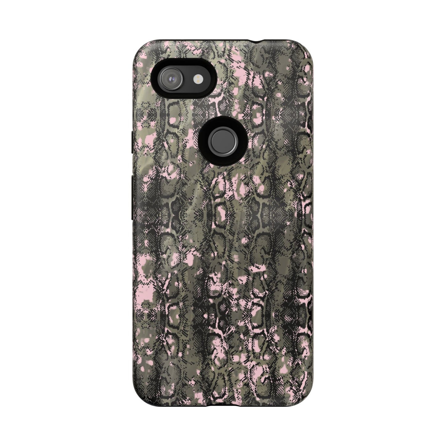 Stylish Snake Print Phone Case for Tough Protection