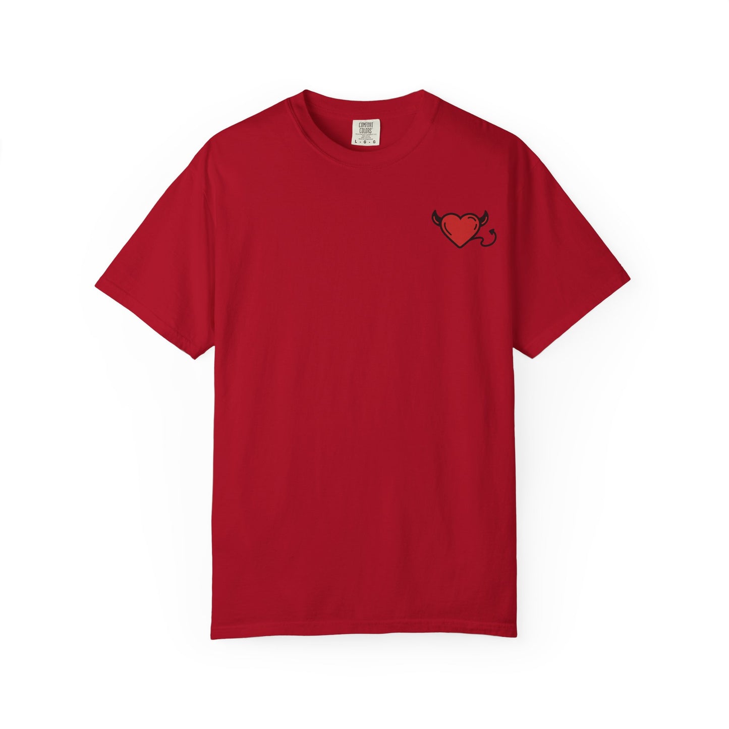 Devilish Love T-Shirt | Unisex Garment-Dyed Tee for Casual Style