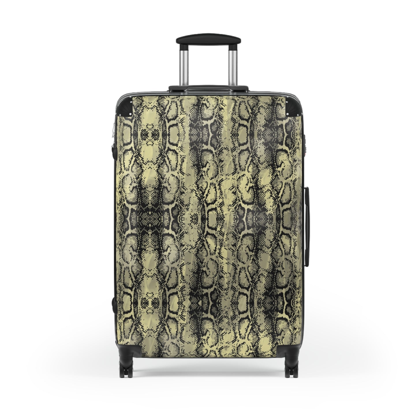 Stylish Snake Print Suitcase – Trendy Luggage for Fashion-Forward Travelers