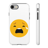Emotional Tough Case – Sad Emoji Phone Case for Supportive Gifts