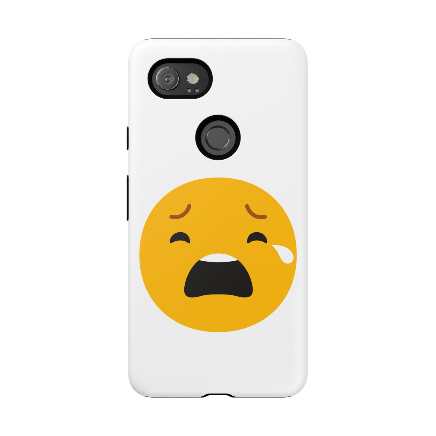 Emotional Tough Case – Sad Emoji Phone Case for Supportive Gifts