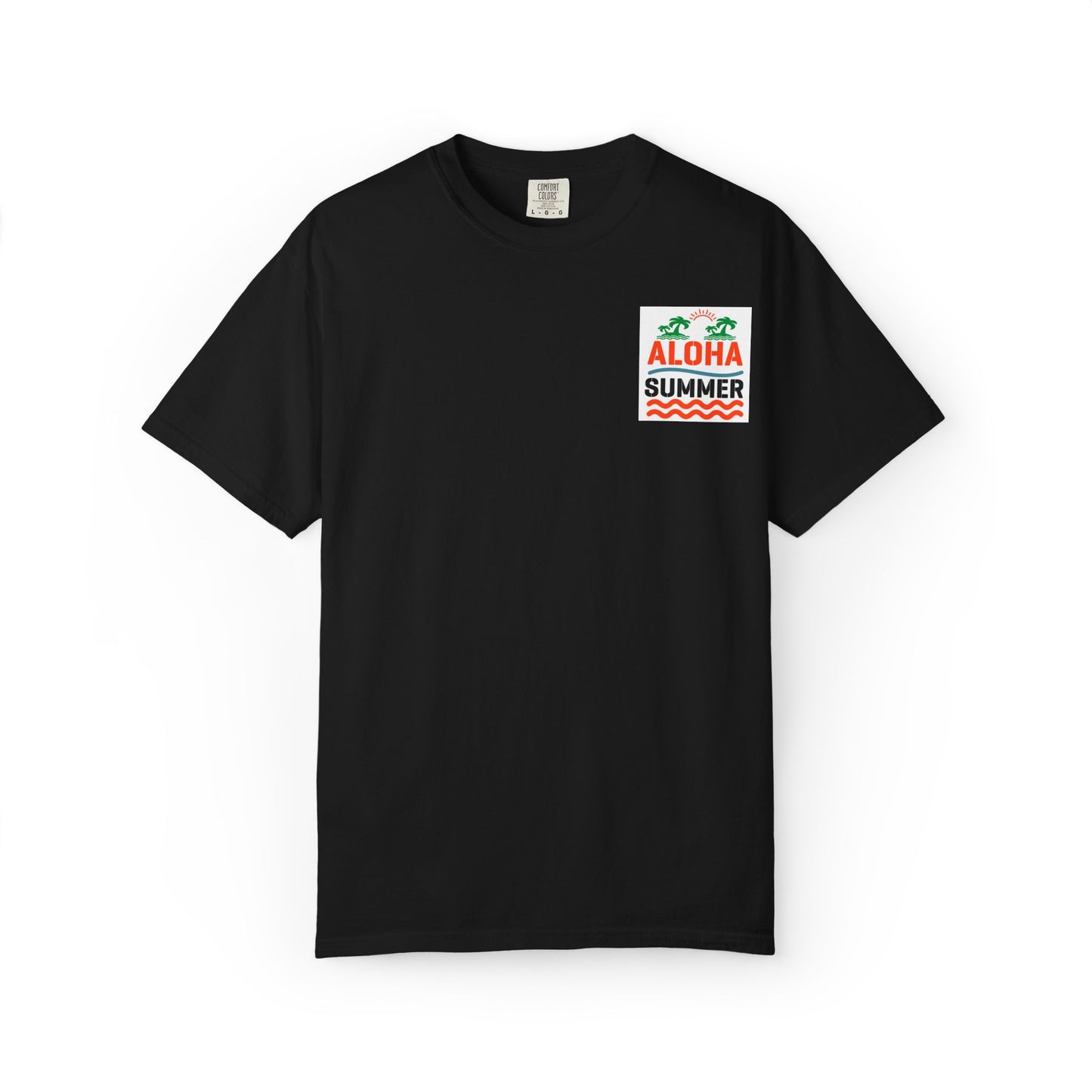Aloha Summer Unisex T-Shirt, Beach Shirt, Vacation Tee, Summer Apparel, Tropical Graphic Tee, iconic Waikiki Beach Maui ,Oahu