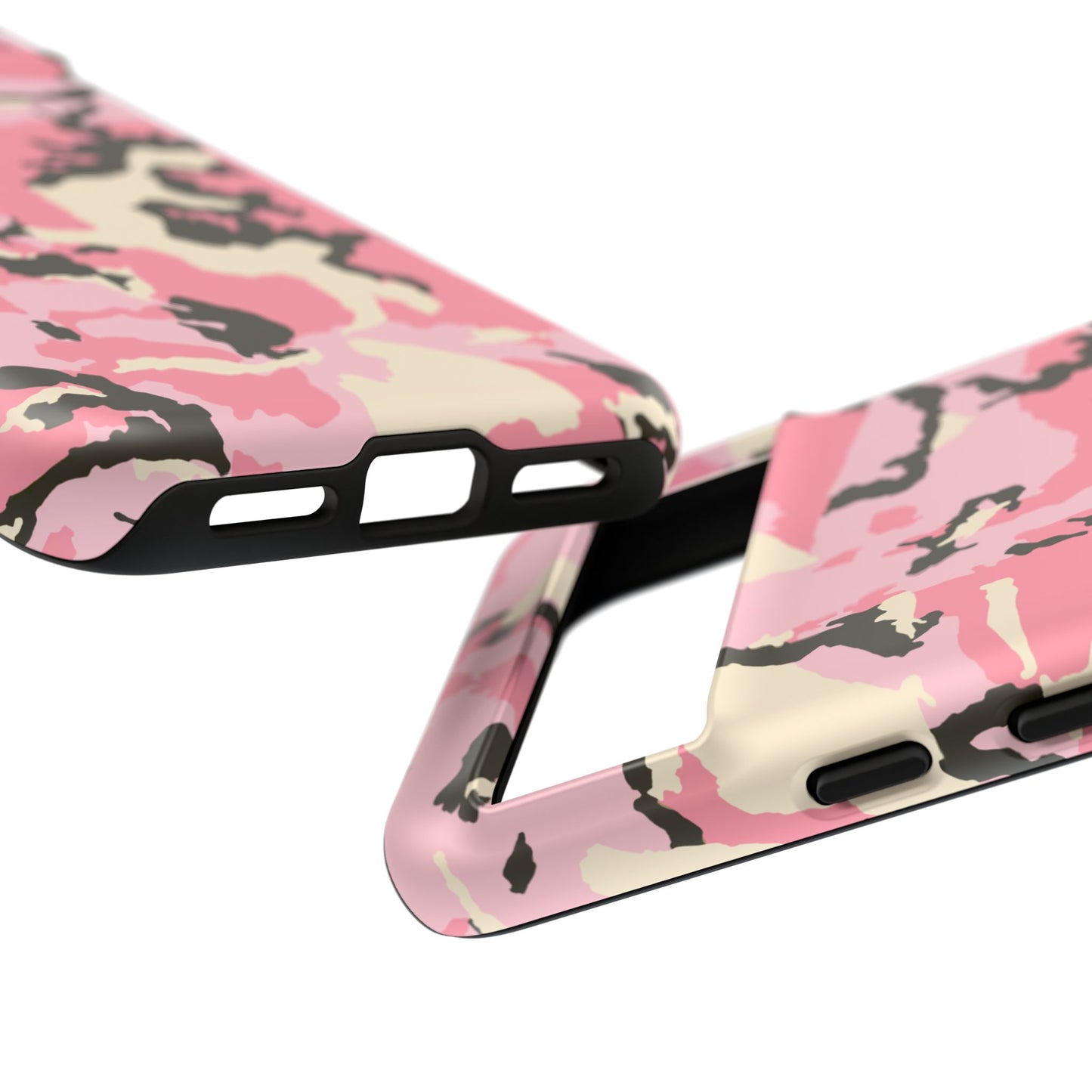 Stylish Pink Camouflage Phone Case – Tough Cases for Trendsetters
