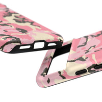 Stylish Pink Camouflage Phone Case – Tough Cases for Trendsetters