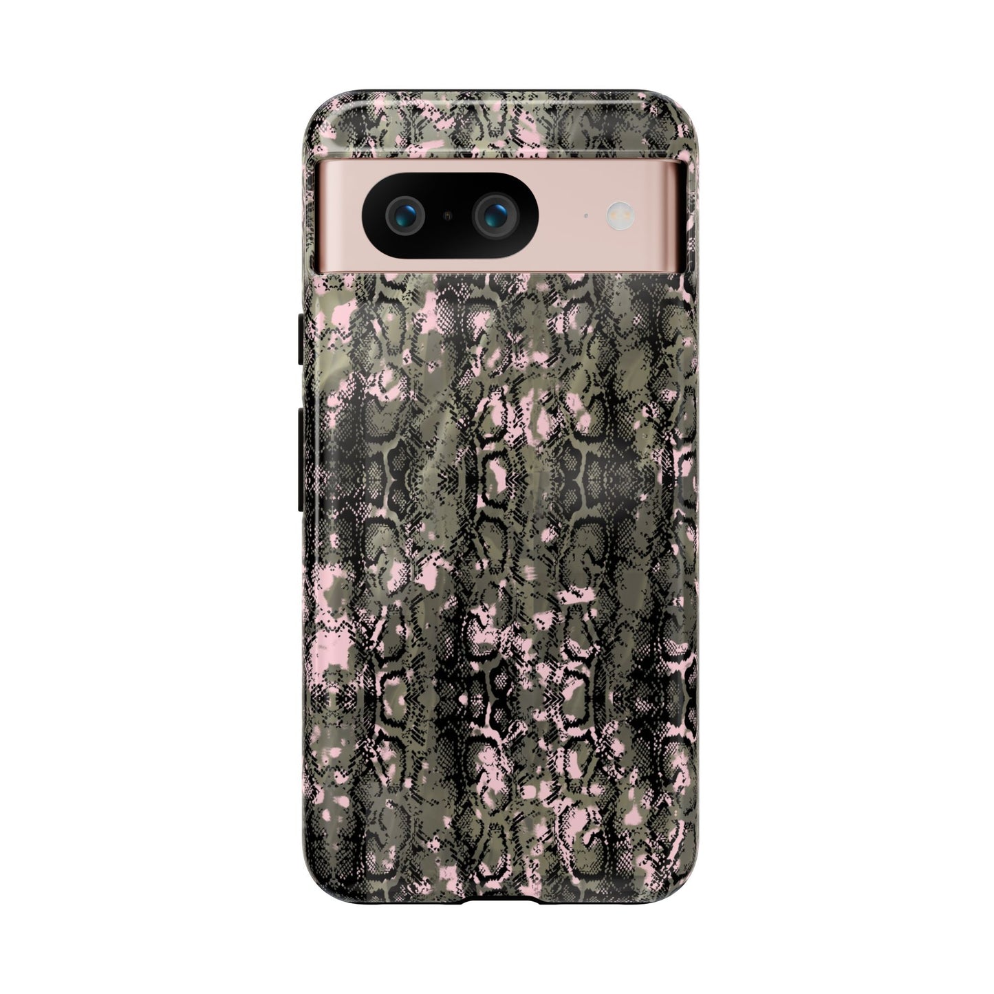 Stylish Snake Print Phone Case for Tough Protection