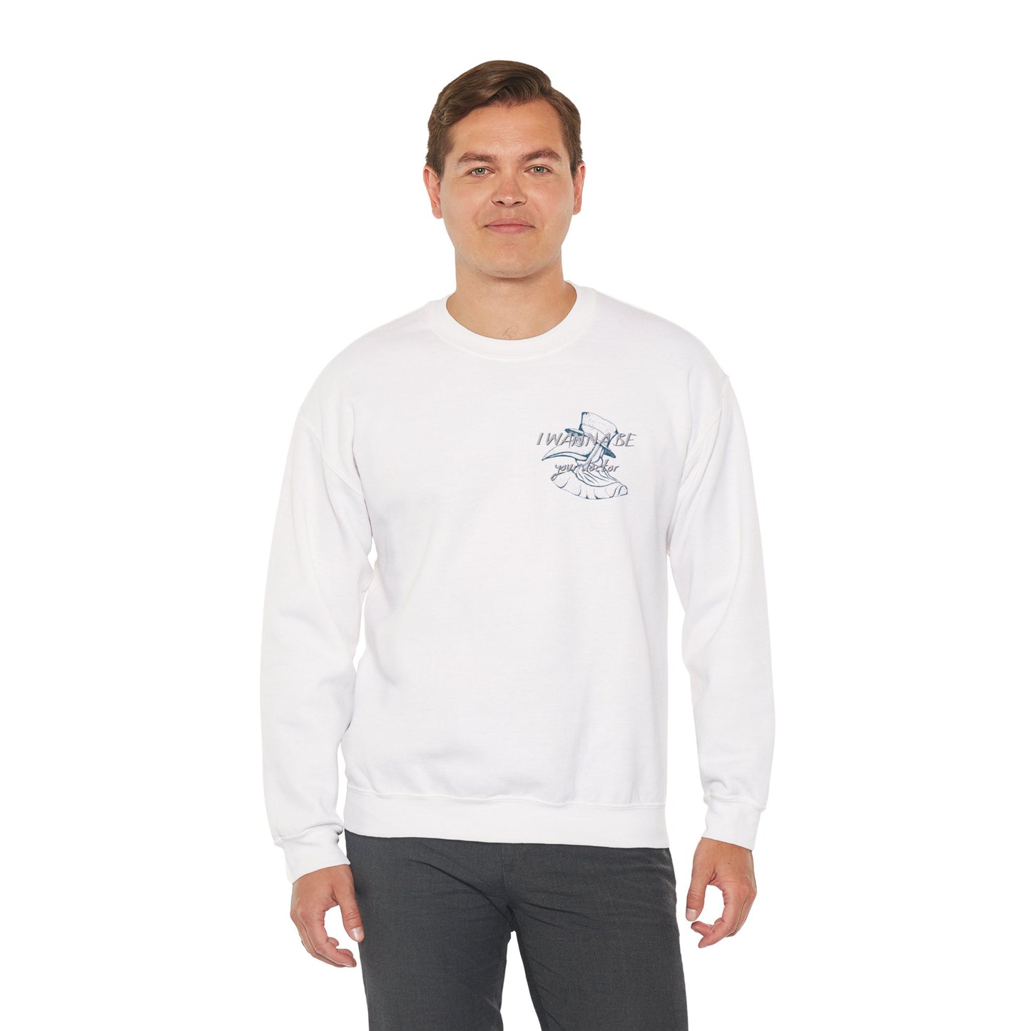 I Want to Be Wild Unisex Crewneck Sweatshirt - Cozy Fashion for Adventurers
