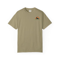 Unisex Cat & Dog Sunset Graphic T-Shirt - Casual Animal Lover Tee