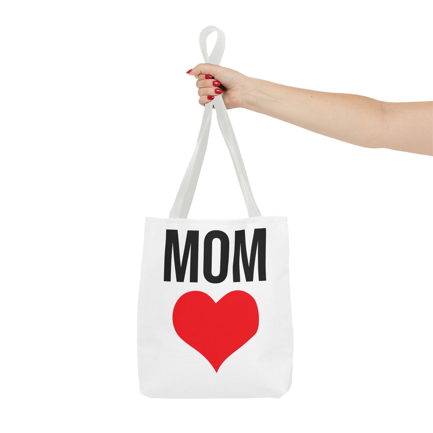 Mom Love Tote Bag | Perfect for Mother's Day, Birthday Gift, Grocery Shopping, Personalized Gift, Eco-Friendly