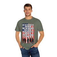 Patriotic T-shirt for Veterans, Memorial Day, Independence Day, Military Support, Casual Wear, Unisex Tee