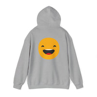 Happy Emoji Unisex Hoodie - Cozy Sweatshirt with Smiley Face Design