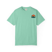 Sunset Sail Unisex Garment-Dyed T-Shirt | Beach Vibes Tee