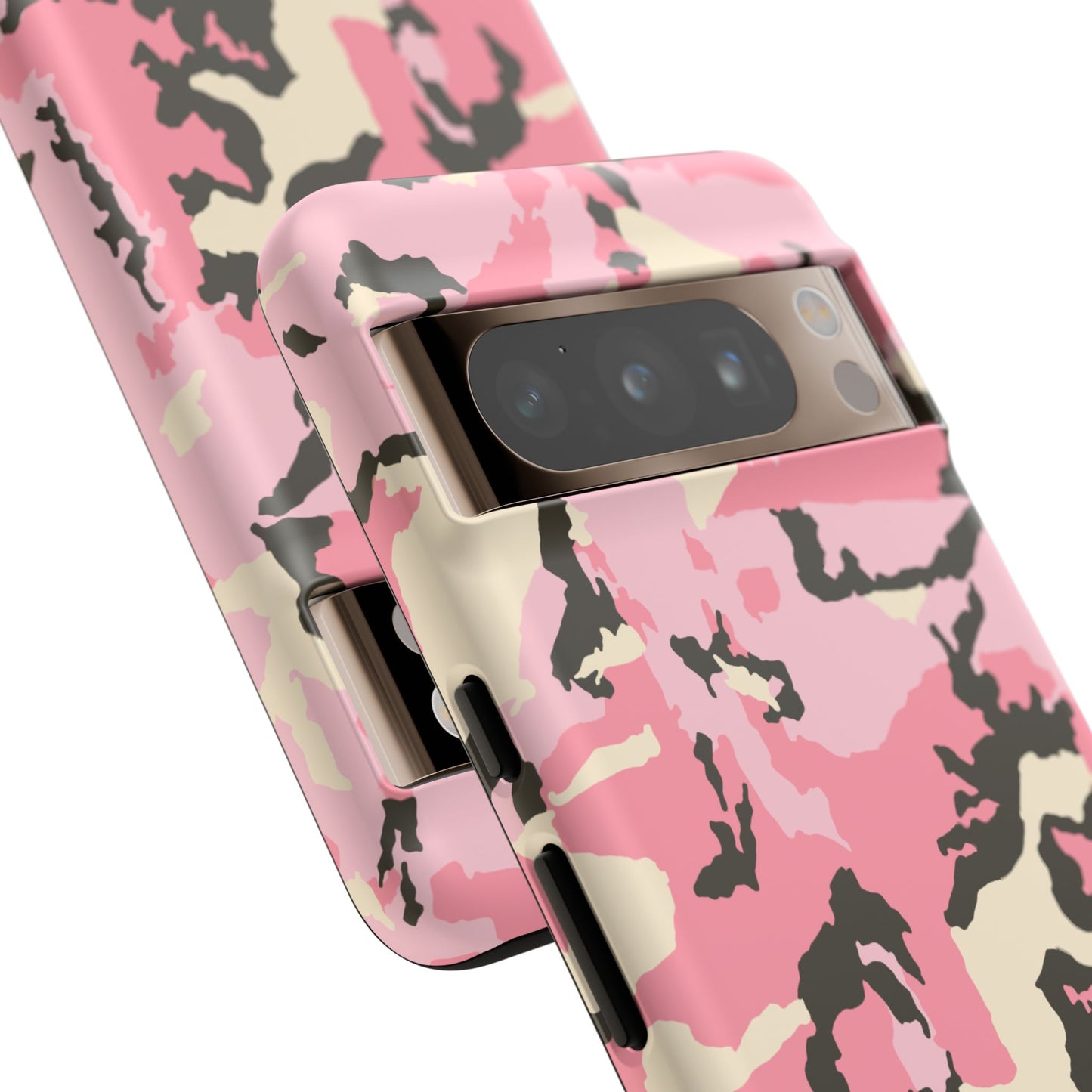 Stylish Pink Camouflage Phone Case – Tough Cases for Trendsetters
