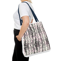 Elegant Python Print Tote Bag - Stylish and Trendy Carryall for Everyday Use