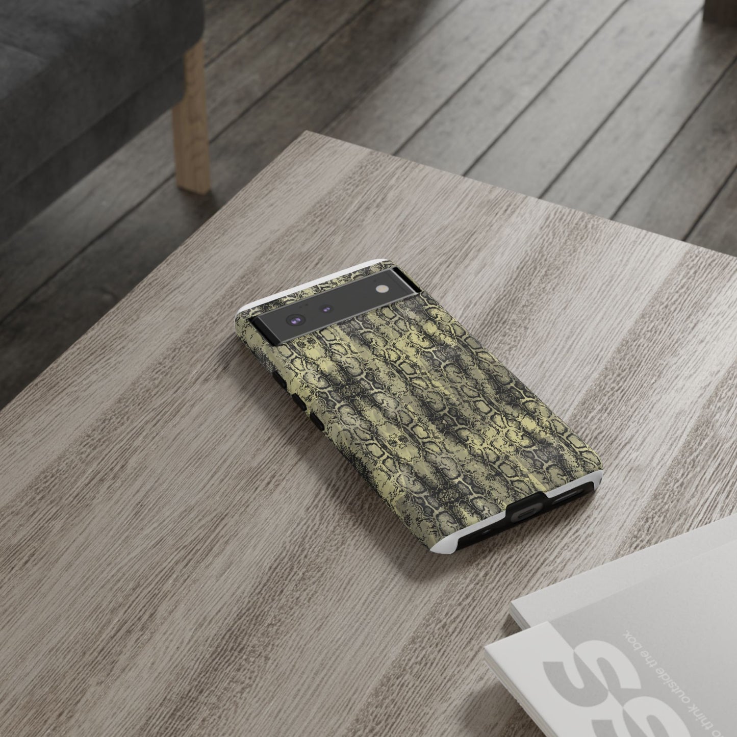 Snake Pattern Phone Case – Tough & Stylish Protection for Your Device  Show off your wild side while keeping your phone protected with this sleek snake pattern case—designed for both fashion and function.