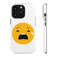 Emotional Tough Case – Sad Emoji Phone Case for Supportive Gifts