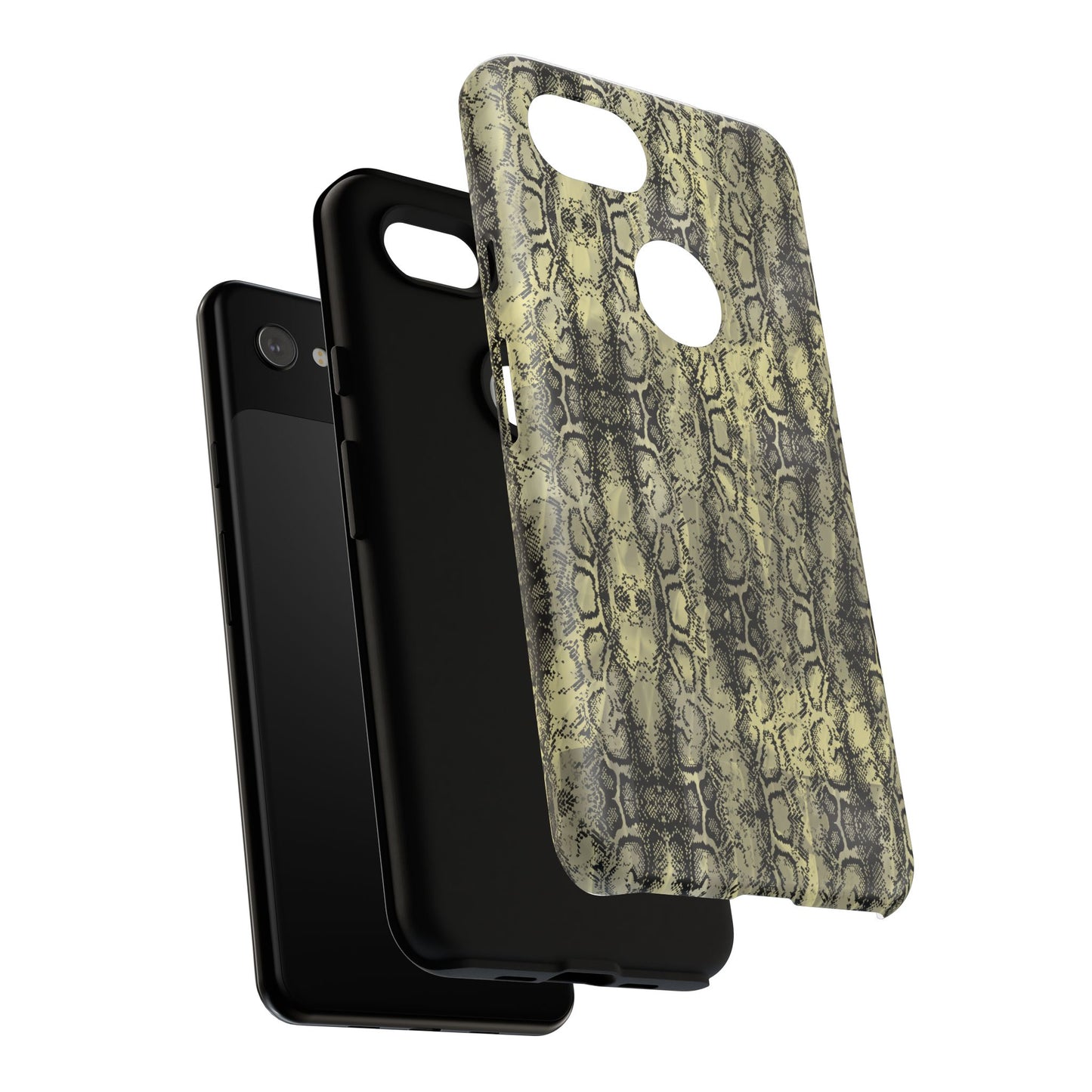 Snake Pattern Phone Case – Tough & Stylish Protection for Your Device  Show off your wild side while keeping your phone protected with this sleek snake pattern case—designed for both fashion and function.