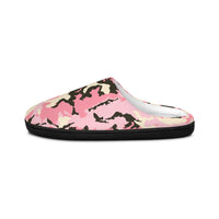 Comfortable Pink Camo Women's Indoor Slippers