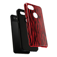 Bold Zebra Print Phone Case - Tough Protection for Trendsetters
