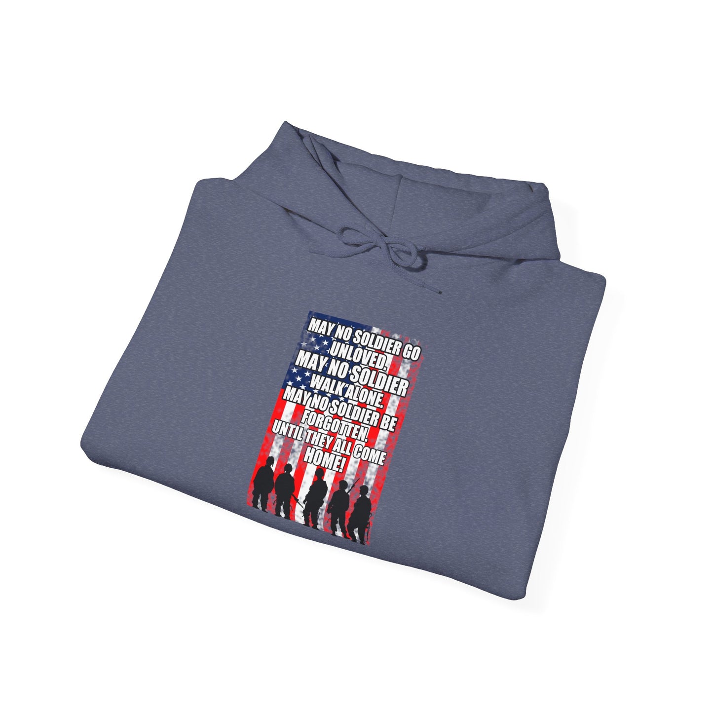 Patriotic Memorial Hoodie: Honor our Heroes, Unisex Sweatshirt for Veterans, Remembrance Day, Gift for Military Families,