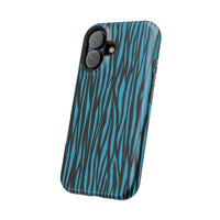 Zebra Print Magnetic Tough Case for iPhone - Durable & Stylish Phone Protection