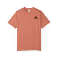 Unisex Cat & Dog Sunset Graphic T-Shirt - Casual Animal Lover Tee