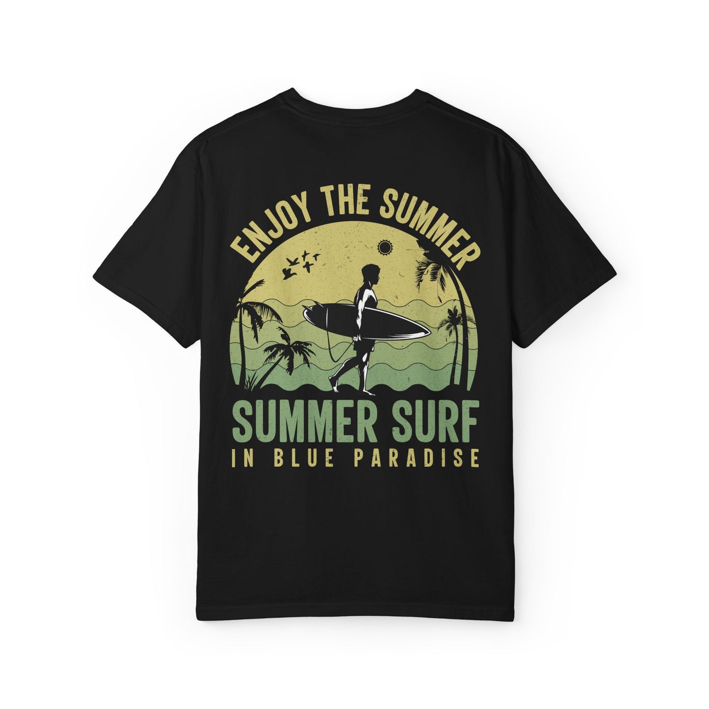 Vintage Summer Surf T-shirt, Summer Vibes, Beachwear, Unisex Graphic Tee, Casual Summer Apparel, Vacation Shirt