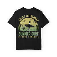 Vintage Summer Surf T-shirt, Summer Vibes, Beachwear, Unisex Graphic Tee, Casual Summer Apparel, Vacation Shirt