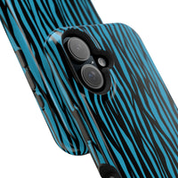 Zebra Print Magnetic Tough Case for iPhone - Durable & Stylish Phone Protection