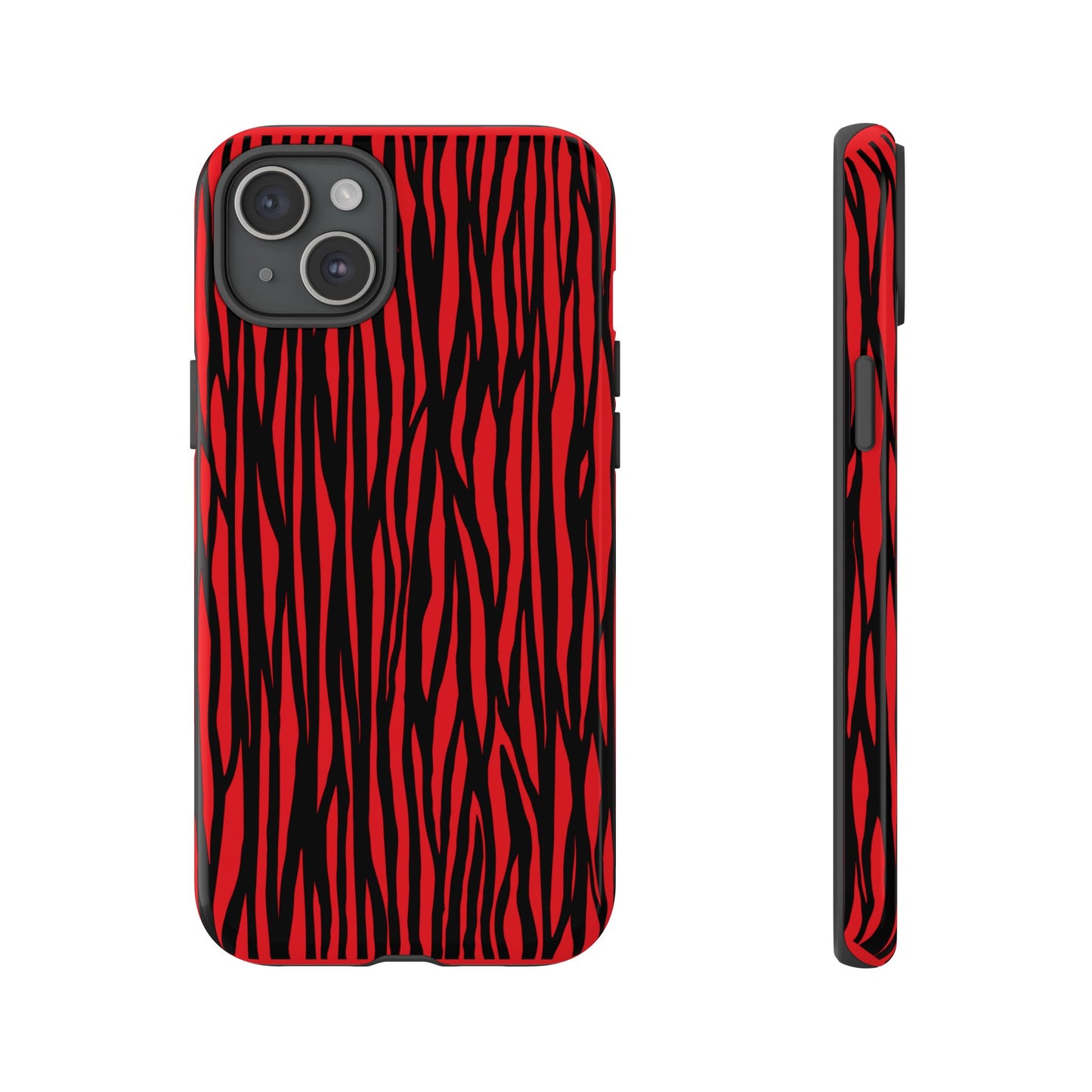 Bold Zebra Print Phone Case - Tough Protection for Trendsetters