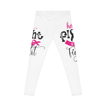 Empowering Women's Casual Leggings - Her Fight is Our Fight, Breast Cancer Awareness, Fitness Wear, Everyday Comfort, Inspirational [...]
