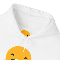 Happy Emoji Unisex Hoodie - Cozy Sweatshirt with Smiley Face Design