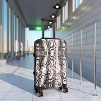 Stylish Python Print Suitcase – Trendy Travel Luggage for Adventure Seekers