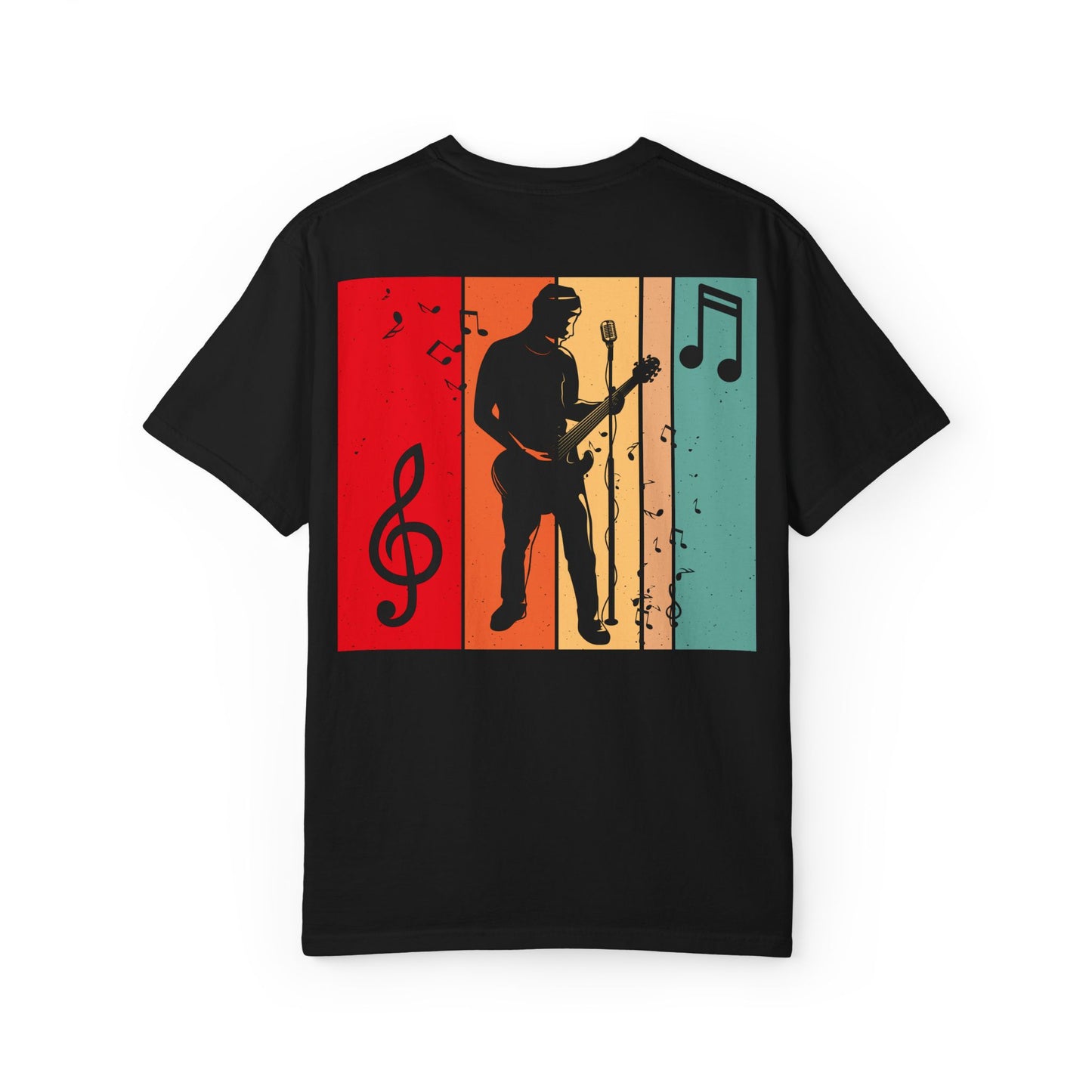 Music Lover T-Shirt, Retro Band Tee, Unisex Music T-Shirt, Guitarist Gift, Music Festival Shirt, Casual Concert Attire