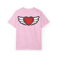 Vintage Winged Heart Unisex T-Shirt - Casual Love Tees