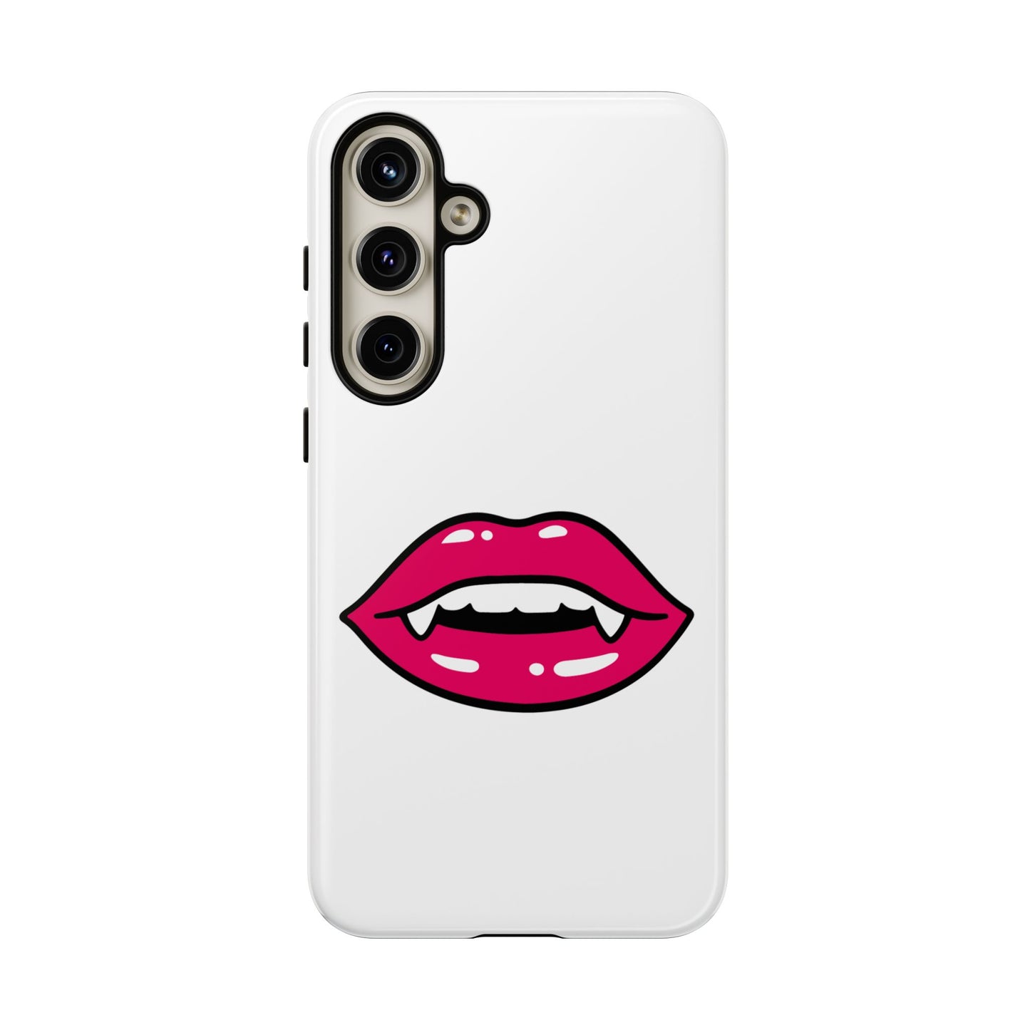 Vampire Mouth Phone Case - Tough Cases for Halloween, Gift for Spooky Lovers, Quirky Phone Accessories, Fun Tech Gear