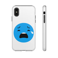 Funny Sad Face Phone Case - Tough and Stylish