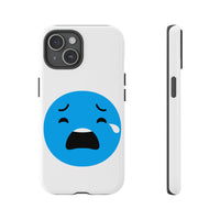 Funny Sad Face Phone Case - Tough and Stylish