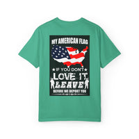 American Flag T-shirt, Patriotic Tee for July 4th, Veterans Support Shirt, Independence Day Top, USA Flag Apparel