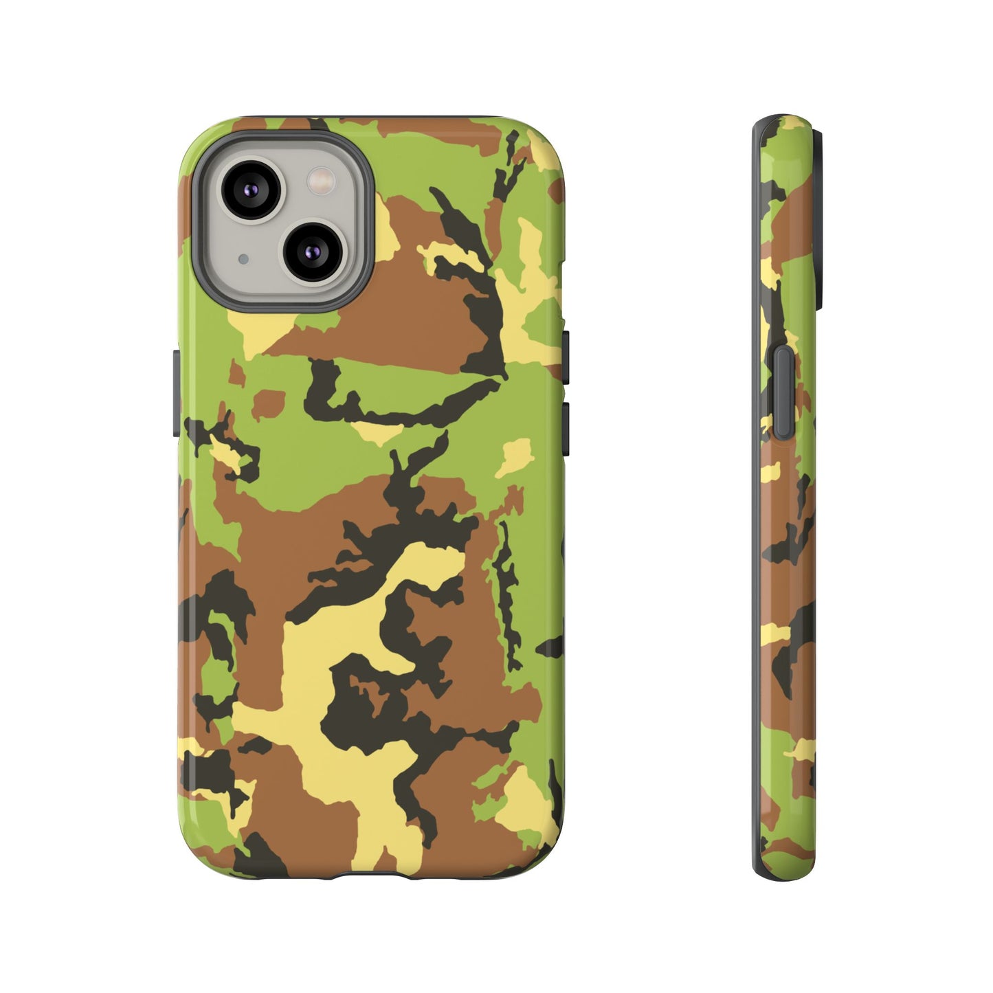 Camo Tough Phone Case - Durable Military Style Cover for Adventure Lovers