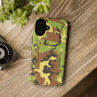 Camo Tough Phone Case - Durable Military Style Cover for Adventure Lovers