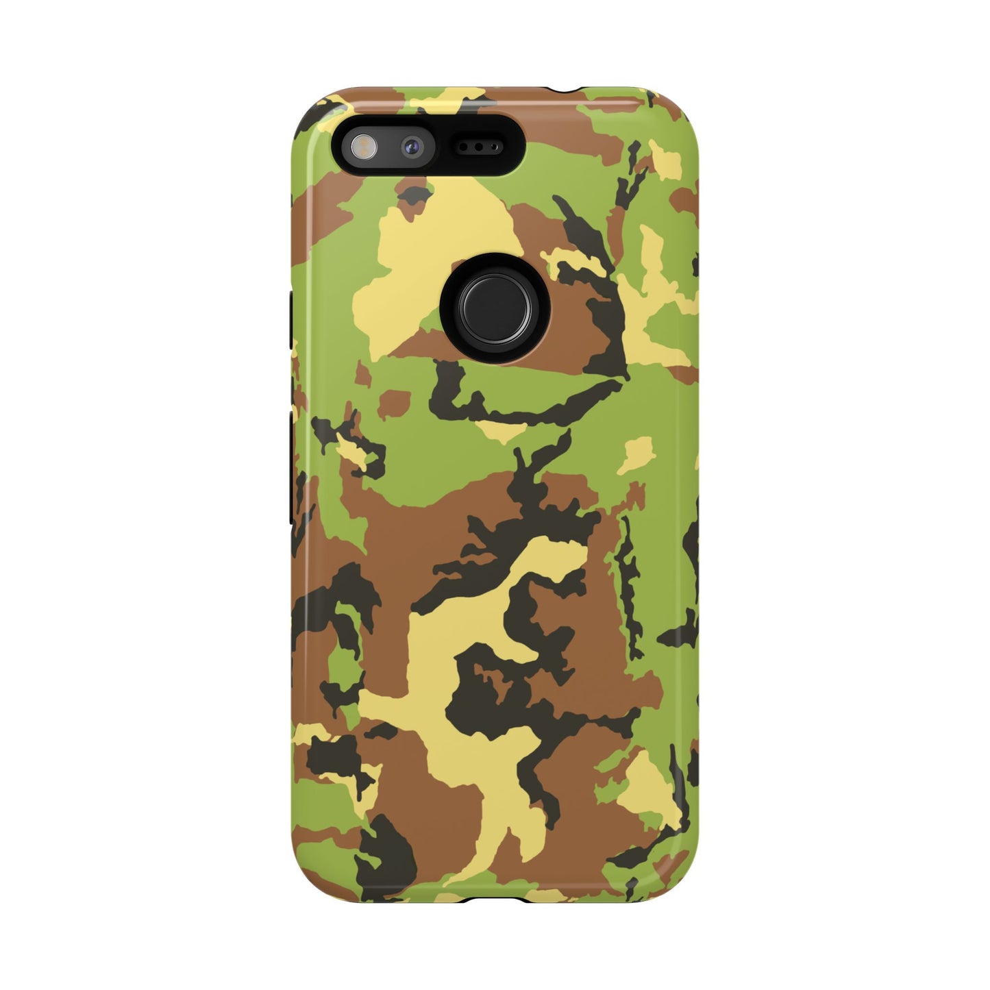 Camo Tough Phone Case - Durable Military Style Cover for Adventure Lovers