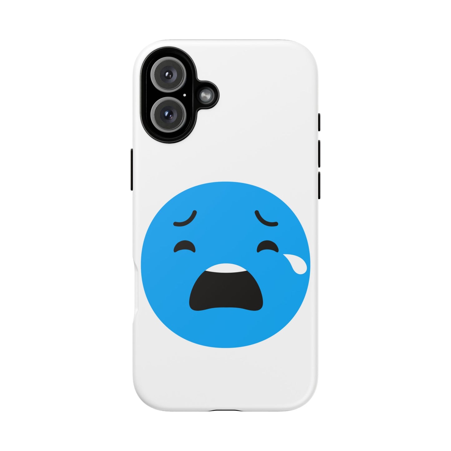 Funny Sad Face Phone Case - Tough and Stylish