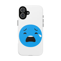 Funny Sad Face Phone Case - Tough and Stylish