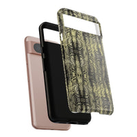 Snake Pattern Phone Case – Tough & Stylish Protection for Your Device  Show off your wild side while keeping your phone protected with this sleek snake pattern case—designed for both fashion and function.