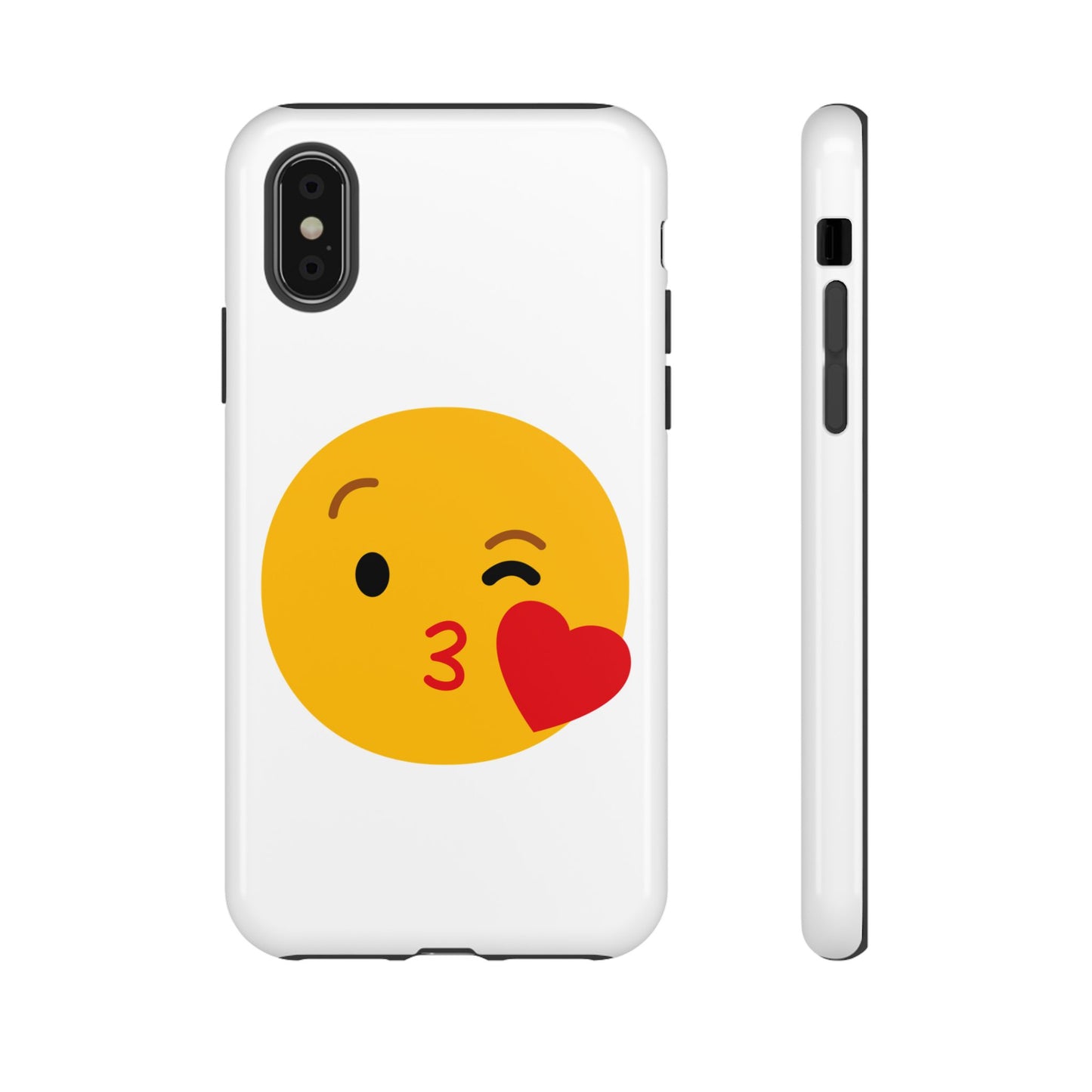 Cute Emoji Phone Case - Kissy Face Design for Stylish Protection