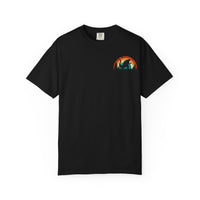 Retro Sunset Dinosaur Unisex T-Shirt