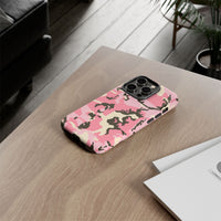 Stylish Pink Camouflage Phone Case – Tough Cases for Trendsetters